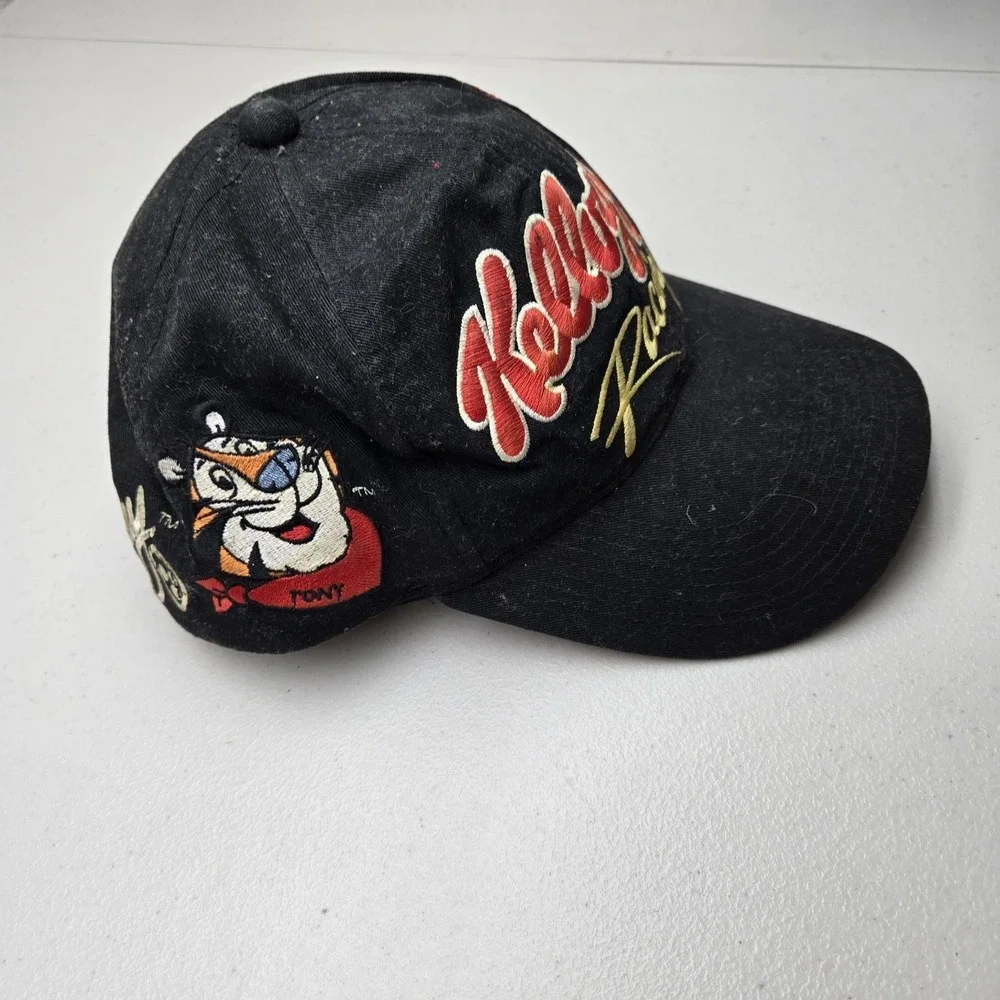 VINTAGE Kellogg's Racing Unisex Baseball Cap OS Snapback Chase‎ Authentics